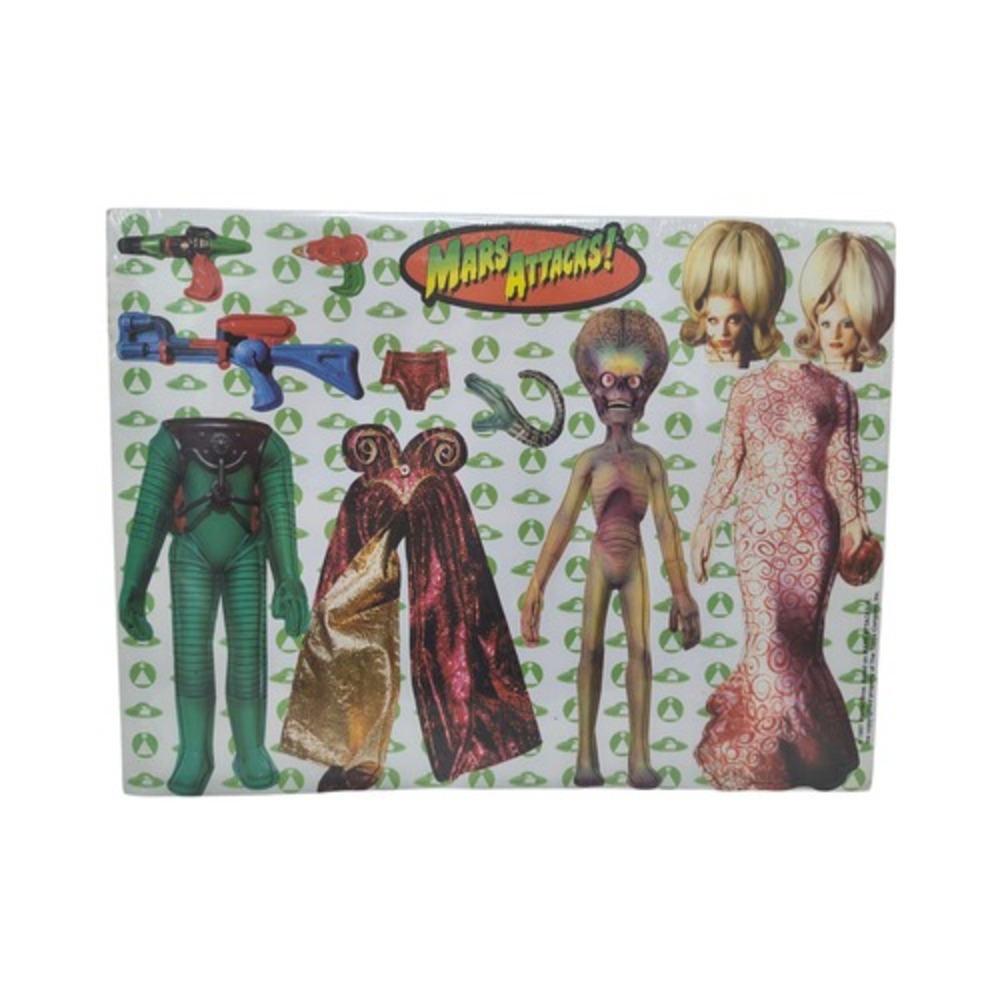 1997 Warner Bros Topps Company Mars Attacks! Magnetic Mix N Match Dress-Up Fun